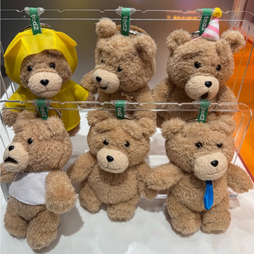 POPMART Ted2 Teddy Bear Action Plush Pendant